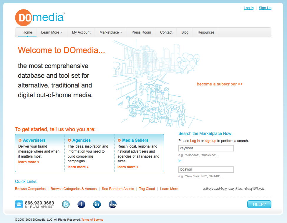 DOmedia Advertising Images